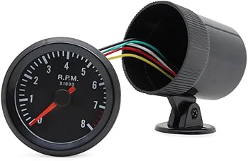 Amazon | Limnyves 2インチ 52mm カーメーター タコメーター RPM